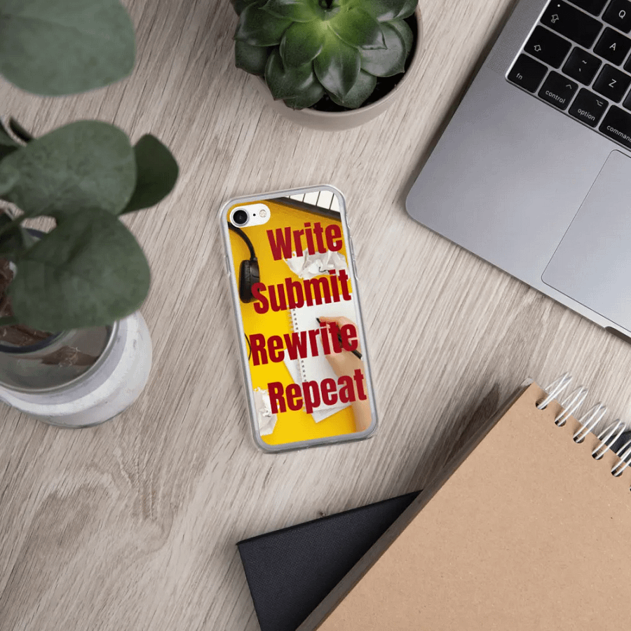 Write, Submit, Rewrite, Repeat iPhone Case product image (331)