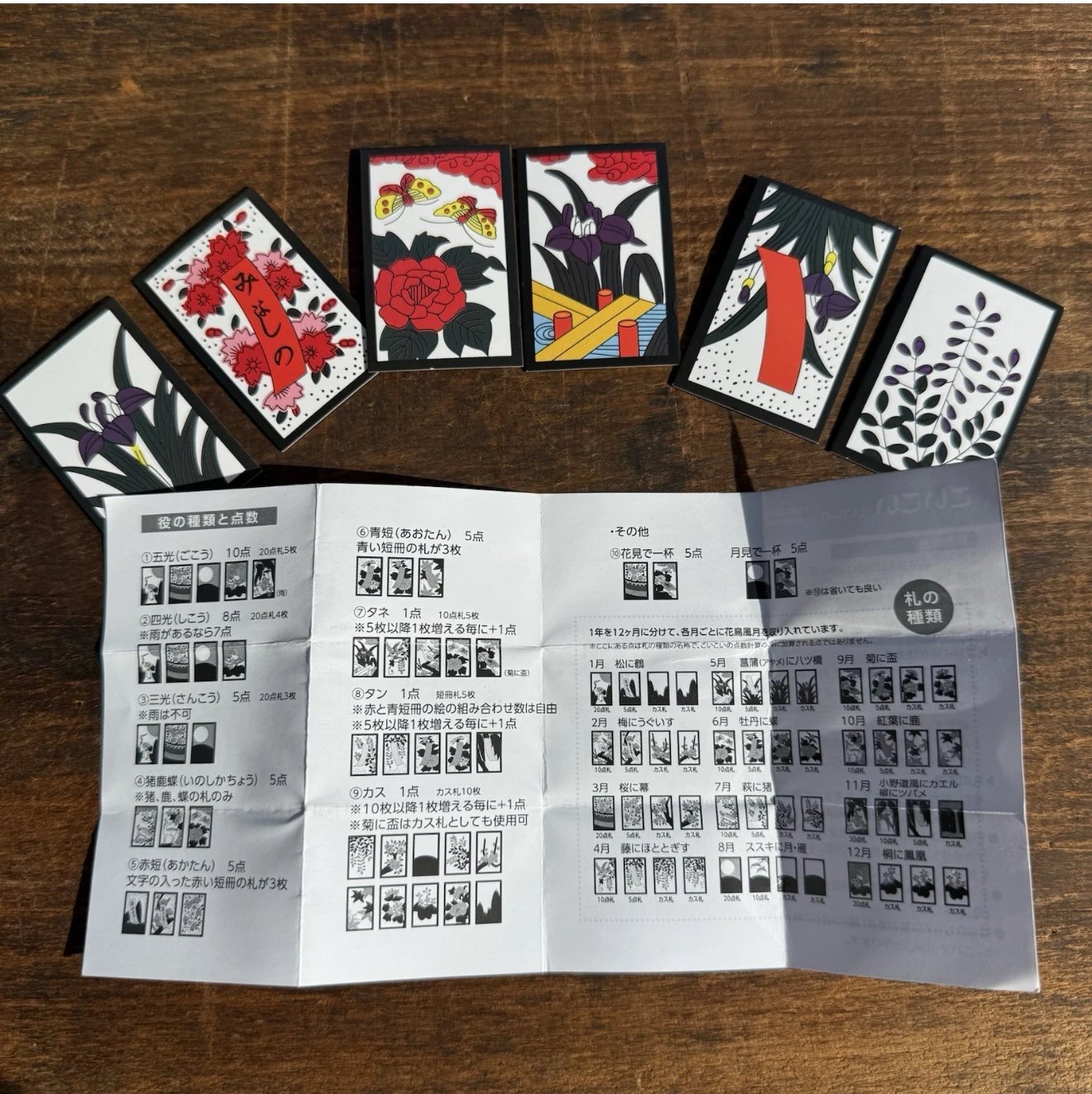 🎎 Japanese Hanafuda Playing Card Set – Daiso Japan – Traditional Flower Game product image (7)
