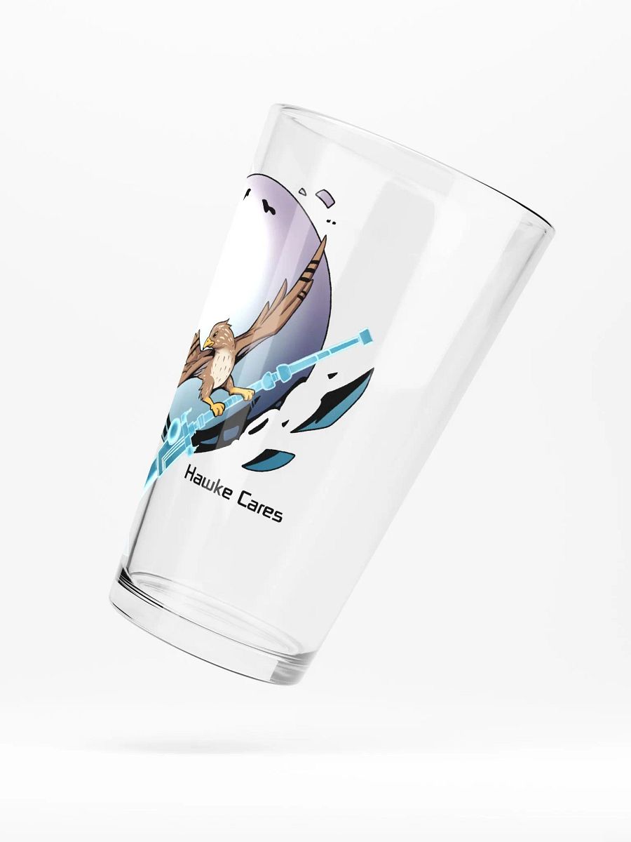 Who Cares? Hawke Cares! Pint Glass product image (5)