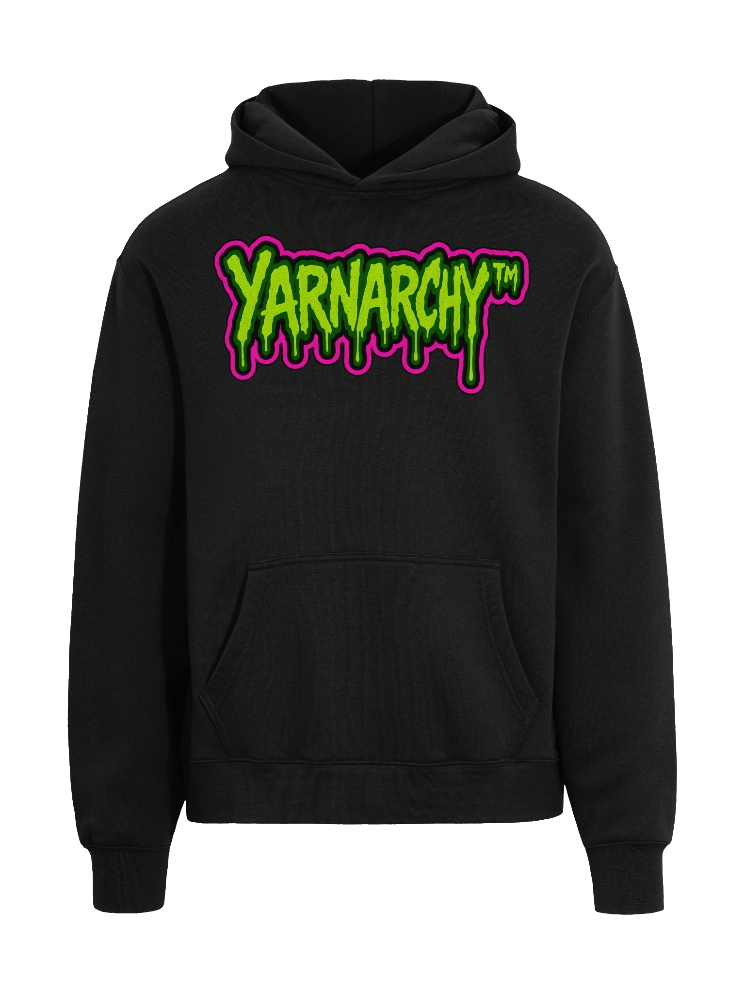 Yarnarchy™ Monster Hoodie – Crochet Chaos Edition product image (3)