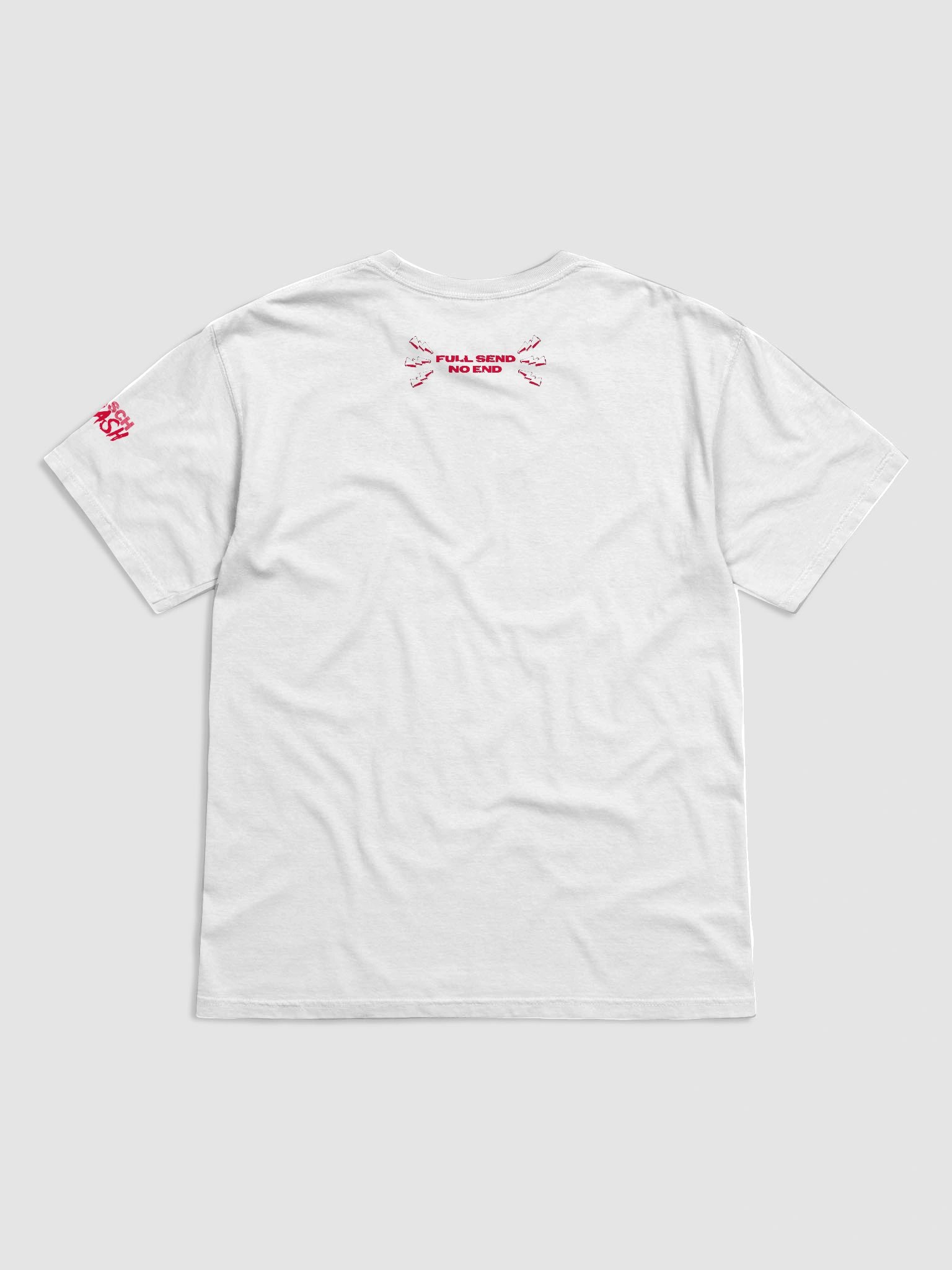 FULL SEND - NO END White Tee Vs. 2 product image (2)