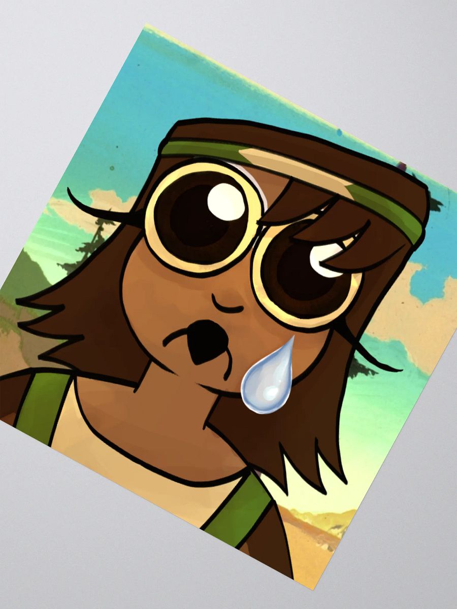 Sad Hernesta Sticker product image (3)