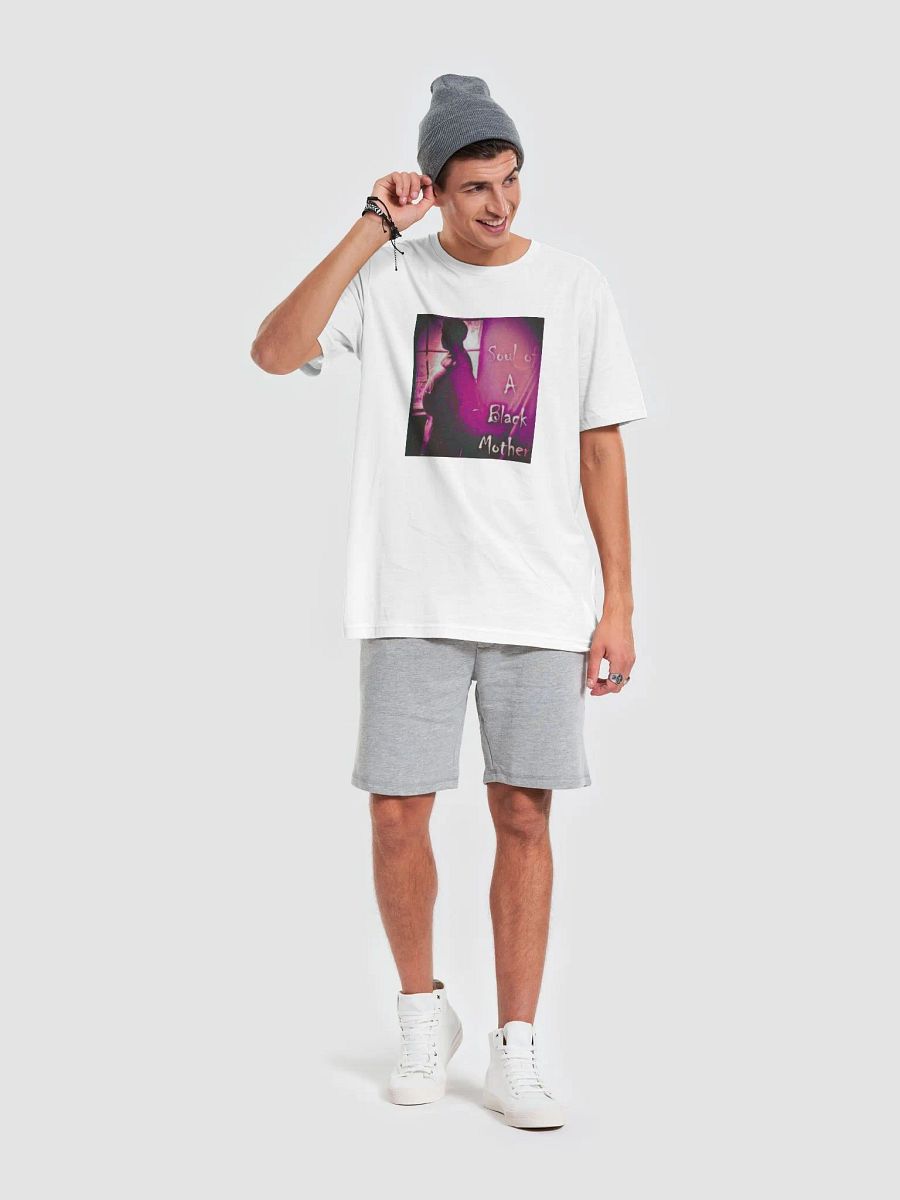 Soul of A Black Mother Tee White and Pink product image (6)