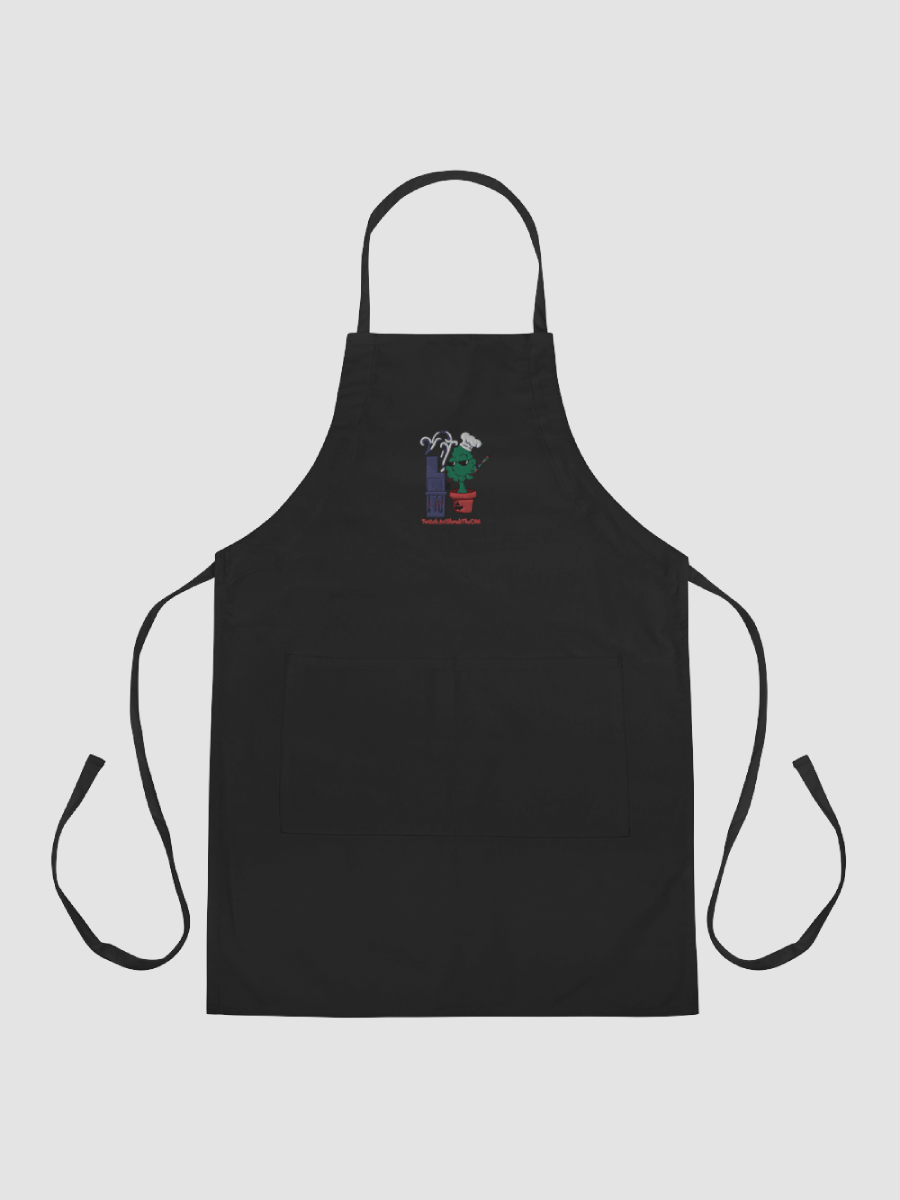 [ShrubTheDM] Embroidered Cooking Apron Liberty Bags 5502 . product image (1)