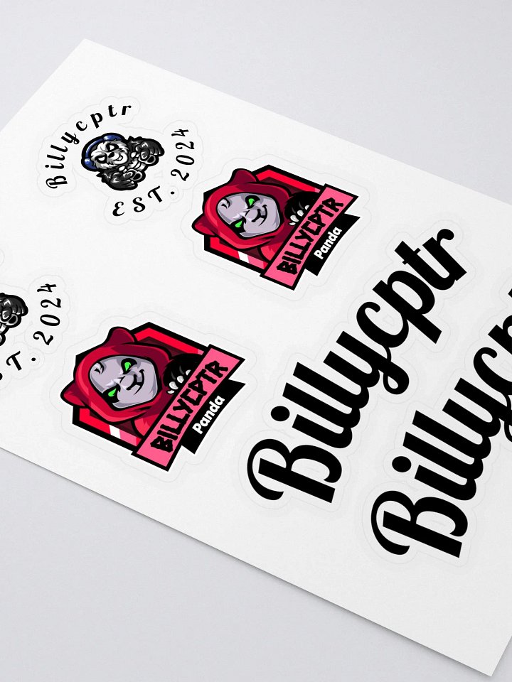 Billycptr Stickers product image (2)