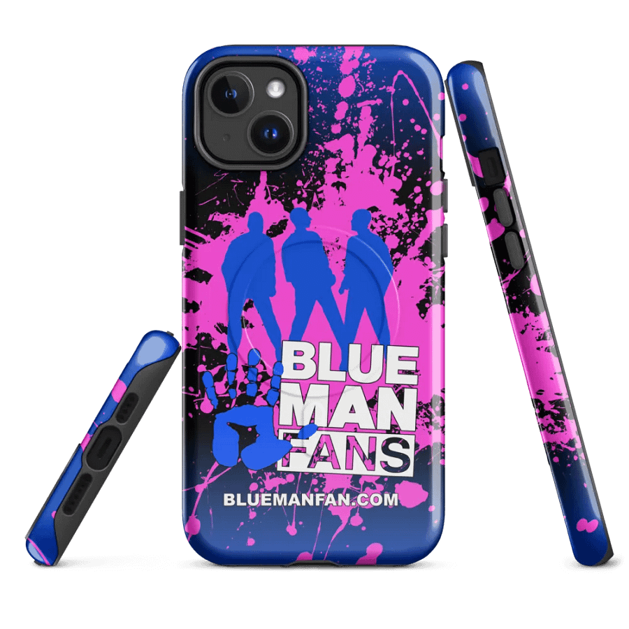 Blue Man Fans iPhone Case product image (2)