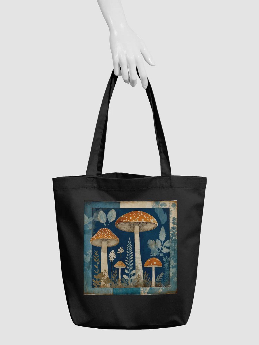Organic Canvas Statement Tote : Mushrooms product image (5)