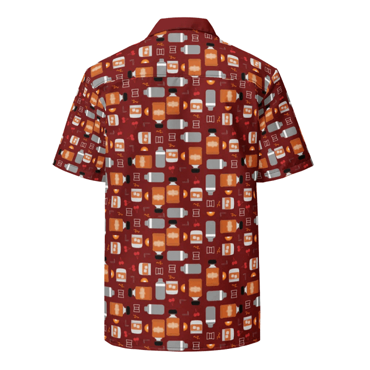 Bourbon Pattern Hawaiian Shirt product image (2)