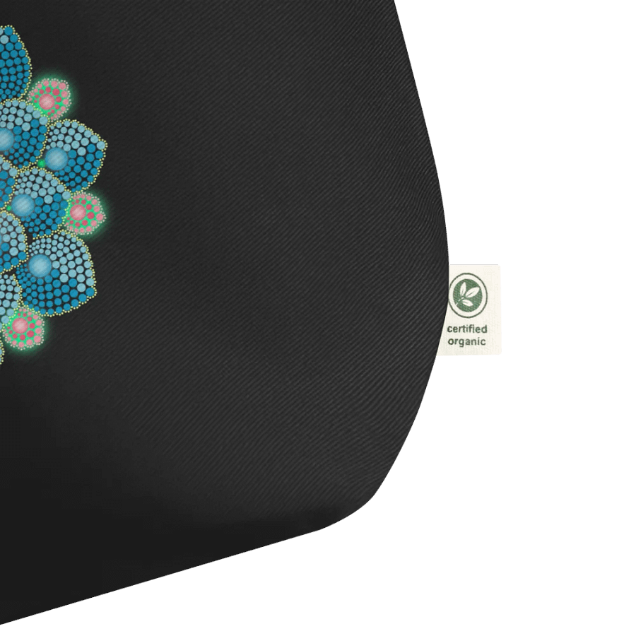 Summer Rain Mandala Organic Cotton Tote product image (5)