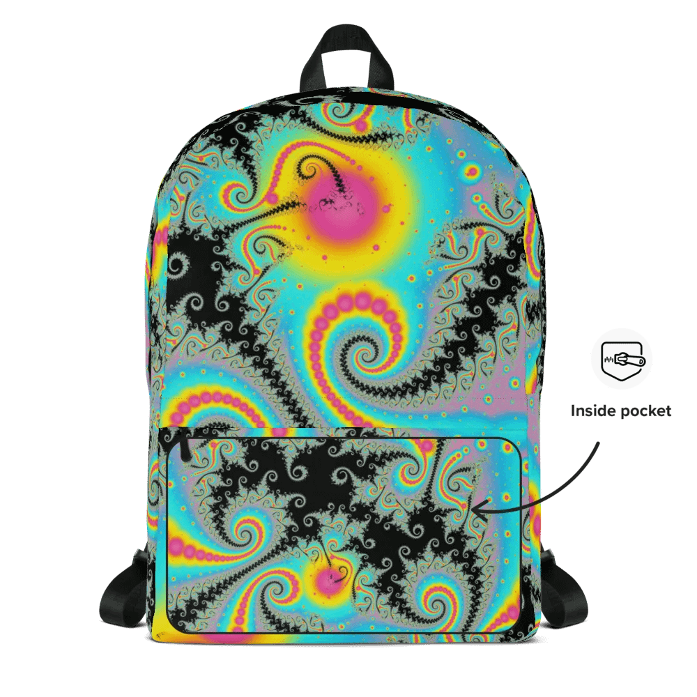 Fractal backpack - Twisting Tufts of Fluffs product image (4)