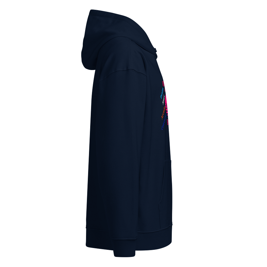 Retro VHS Circle Unisex Hoodie product image (5)
