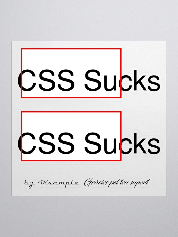 CSS Sucks - Adhesius product image (2)