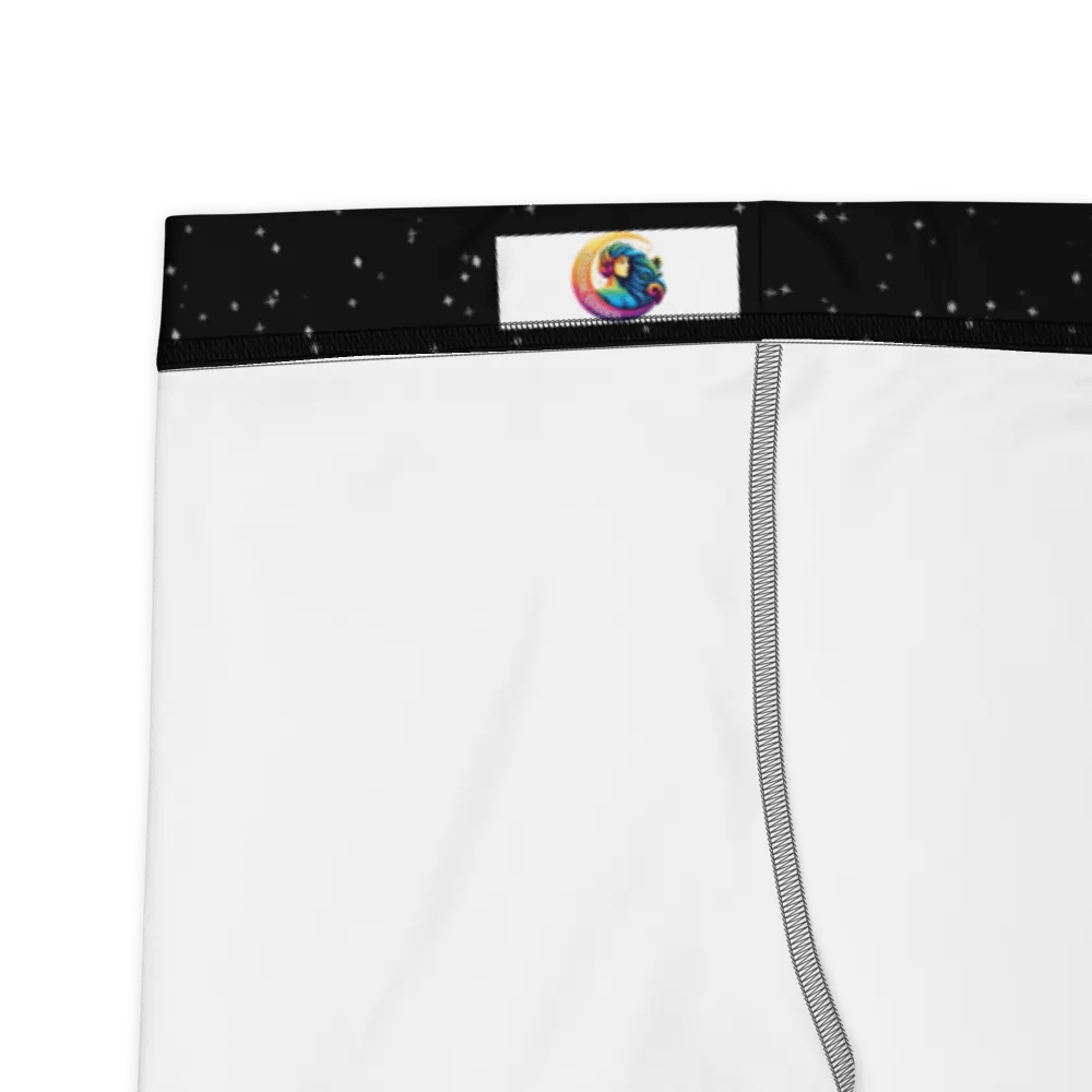 Celestial Crescent Moon Bike Shorts product image (7)