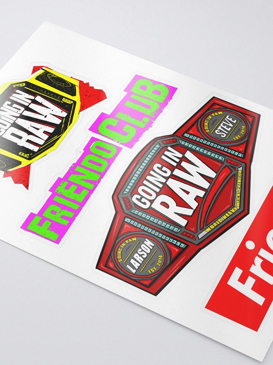 Friendo Winter Drop 2022 Sticker Sheet product image (3)