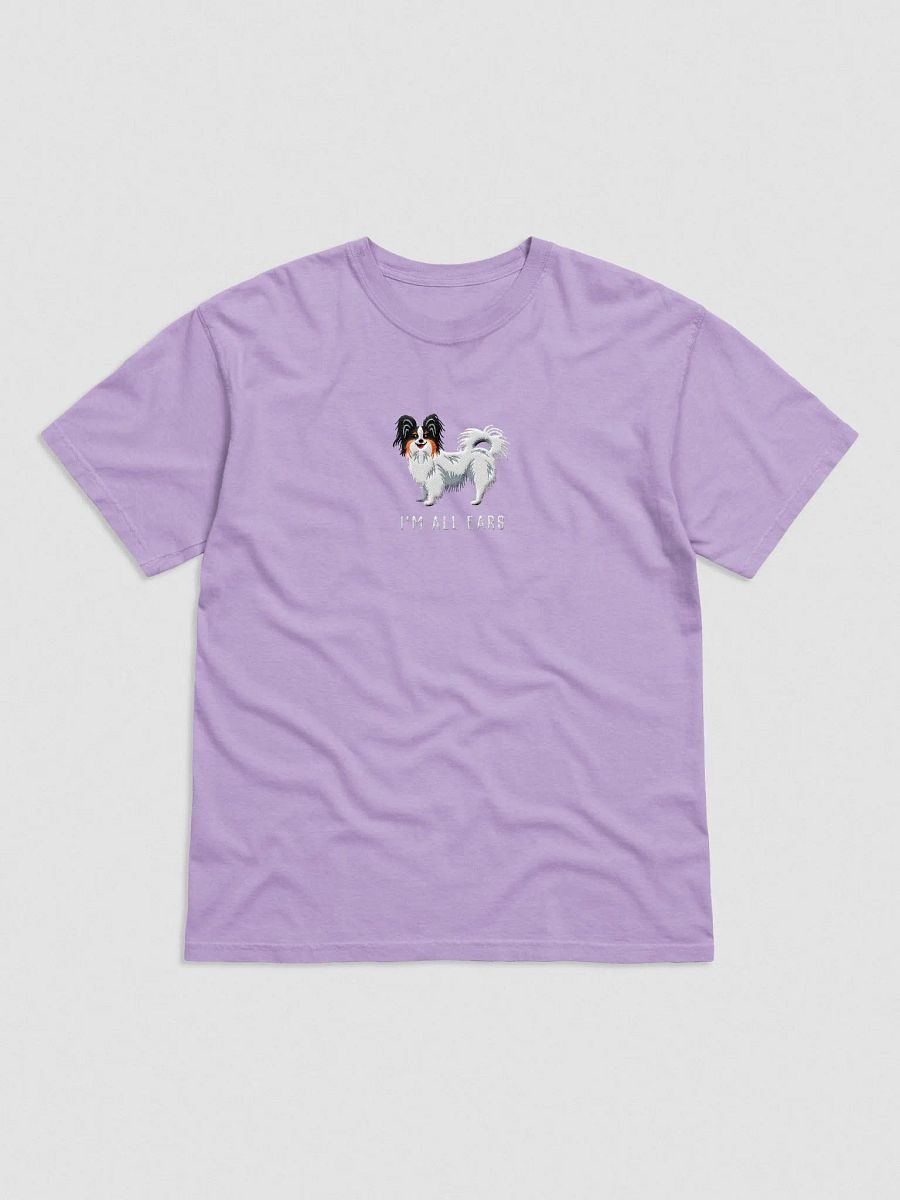 I'm All Ears T-Shirt(Embroidered) of a Papillon(Tricolor) product image (4)