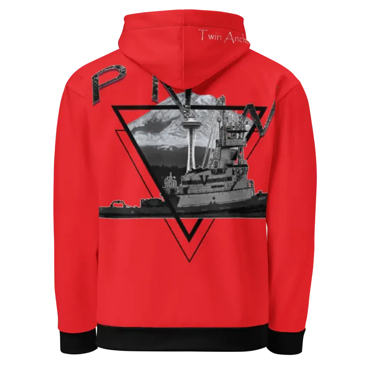 Red PNW 1 Hudson VB Hoodie product image (1)