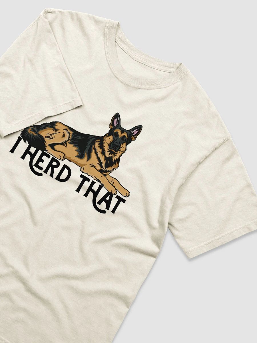I Herd That German Shepherd 2 | Funny T-Shirt for GSD Paw-rents product image (30)