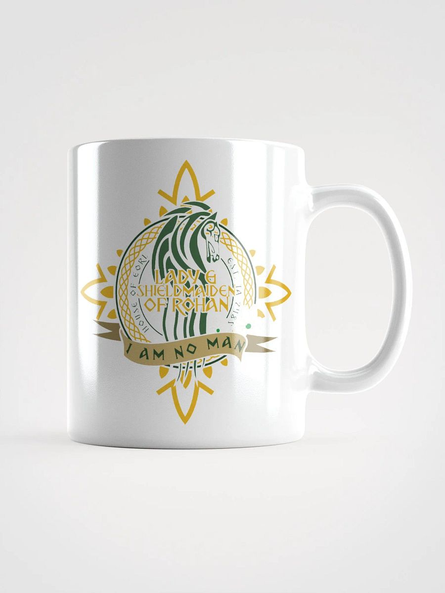 Lady & Shieldmaiden of Rohan Glossy Mug | Éowyn’s Iconic Quote product image (2)