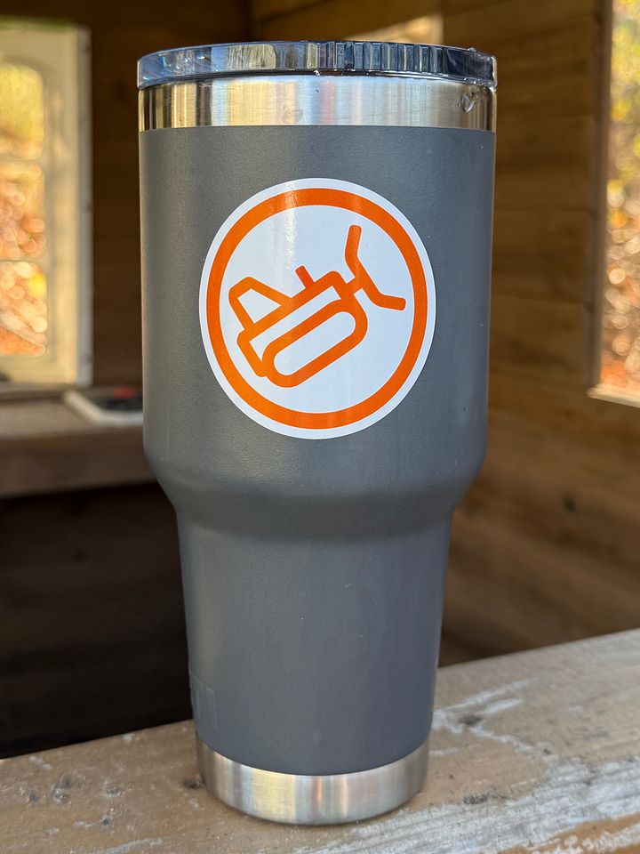 Bulldozer Logo Sticker product image (1)