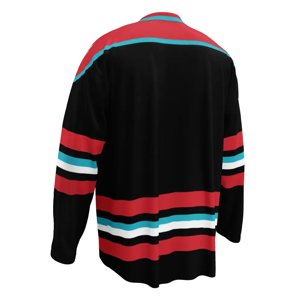 Online Warriors Hockey Club - Black Alternate product image (6)