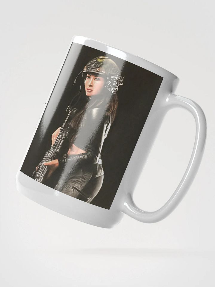 Shadow Hunter - April Nicol Pastel Portrait Mug (15 oz) product image (2)