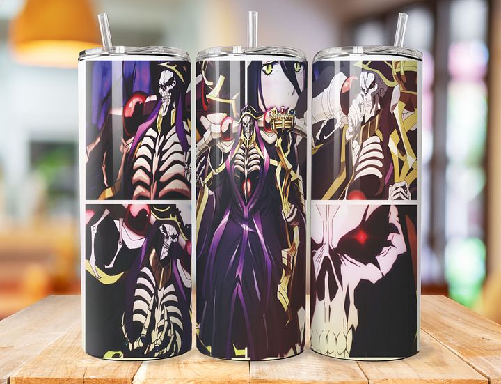 Ainz Ooal Gown 20 oz Stainless Steel Tumbler – Overlord Sorcerer King Design product image (1)
