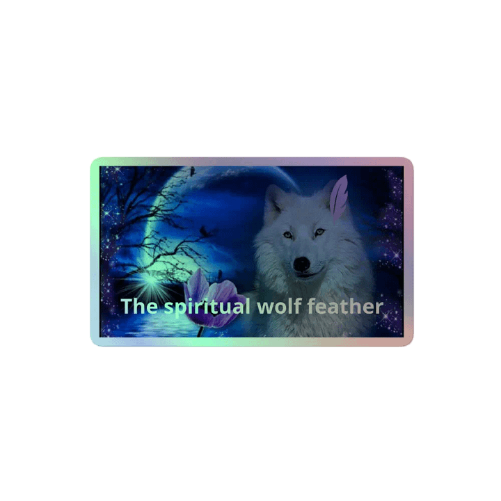 the spiritual wolf feather product image (2)