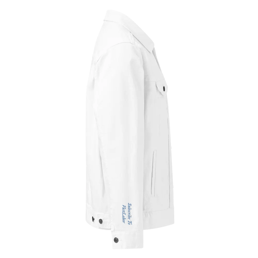 VastLaber Denim Jacket (White) product image (3)