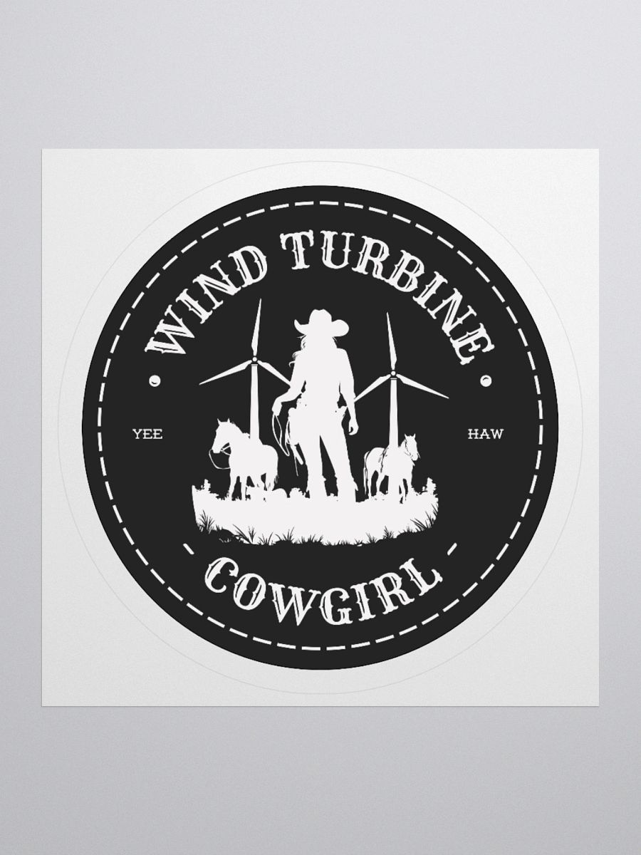 Wind Cowgirl Sticker product image (2)
