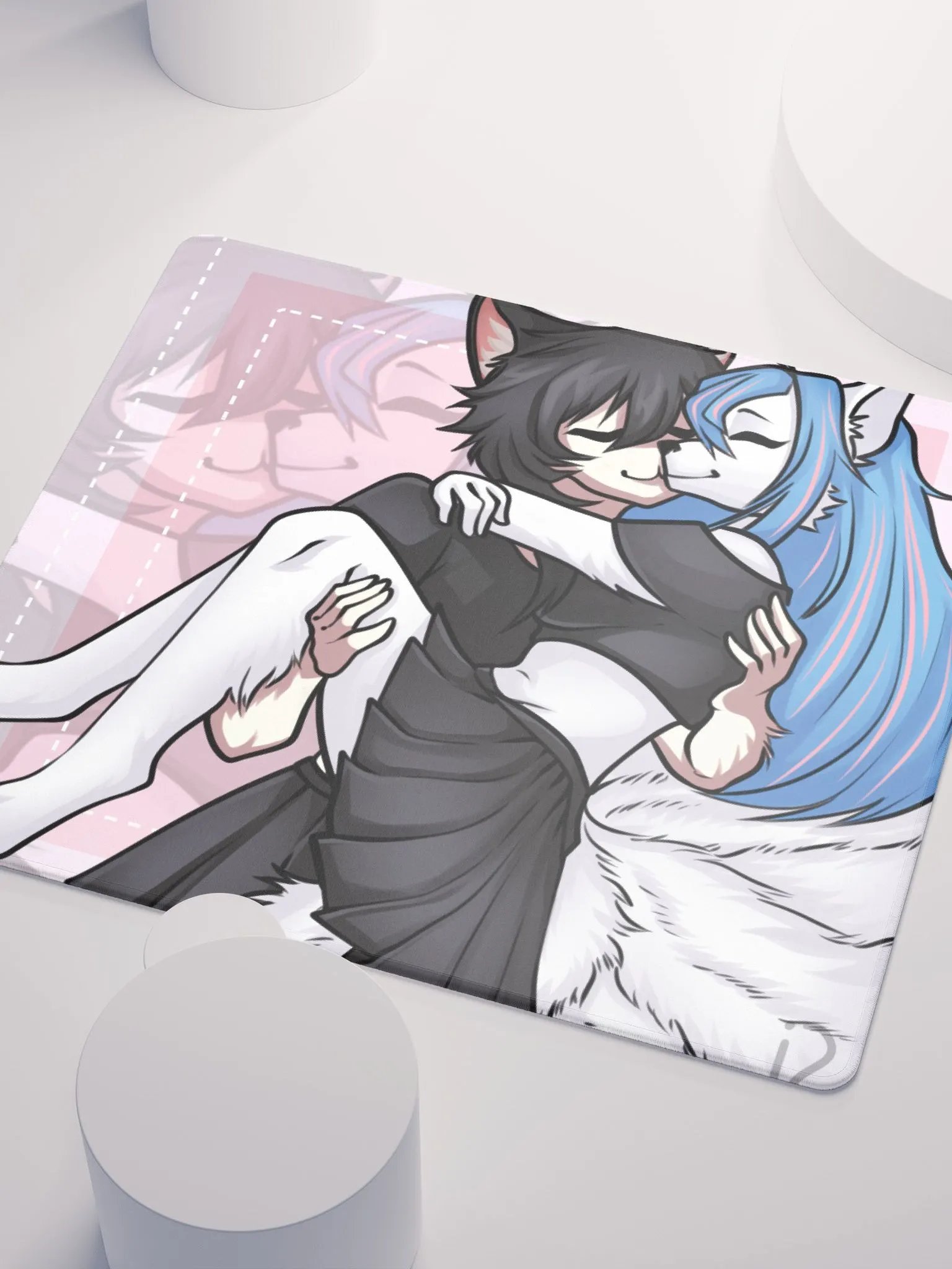 Valentines Couple Gaming Mousepad product image (3)
