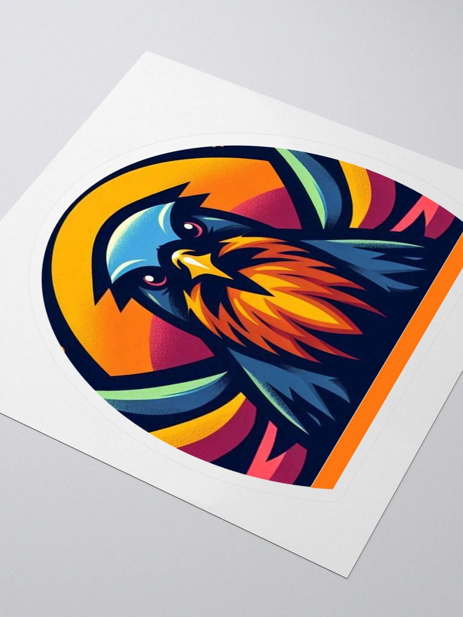 Sunset Soar Eagle Kiss Cut Stickers product image (3)