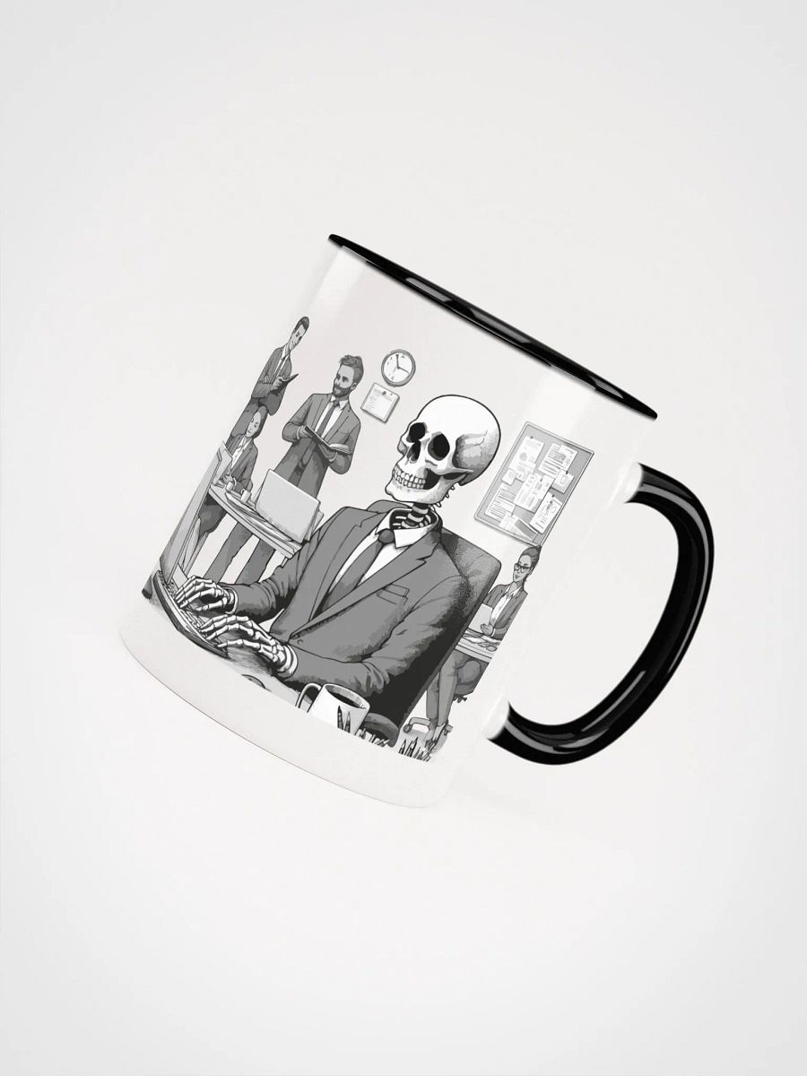 Corporate Skeleton (Black and White Mug) product image (2)