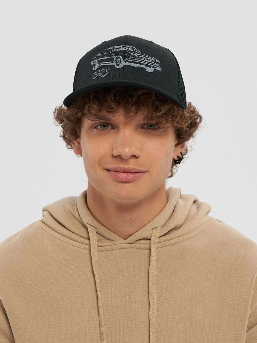 Vintage 1973 Muscle Car Embroidered Trucker Hat product image (25)