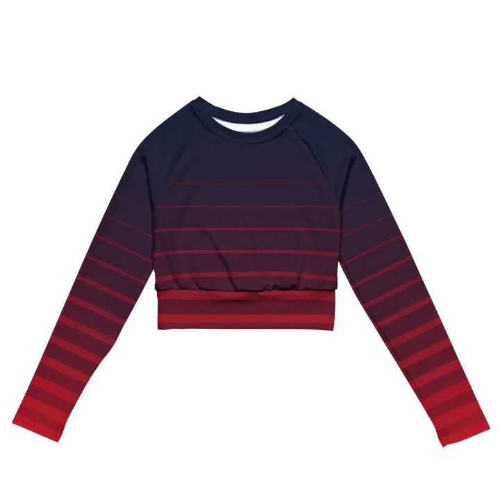 Gradient Horizon Eco Crop Top product image (2)