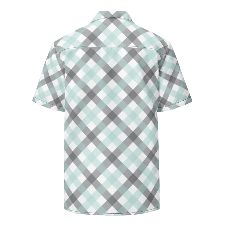 Mint Black Men Plaid dress shirt product image (2)