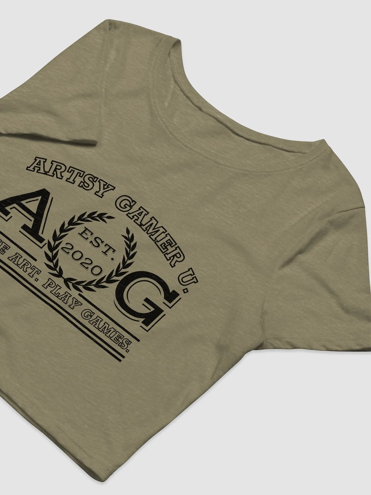 Artsy Gamer Uni crop top product image (5)