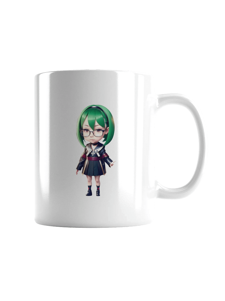 (Green CHIBI) K White Mug product image (1)