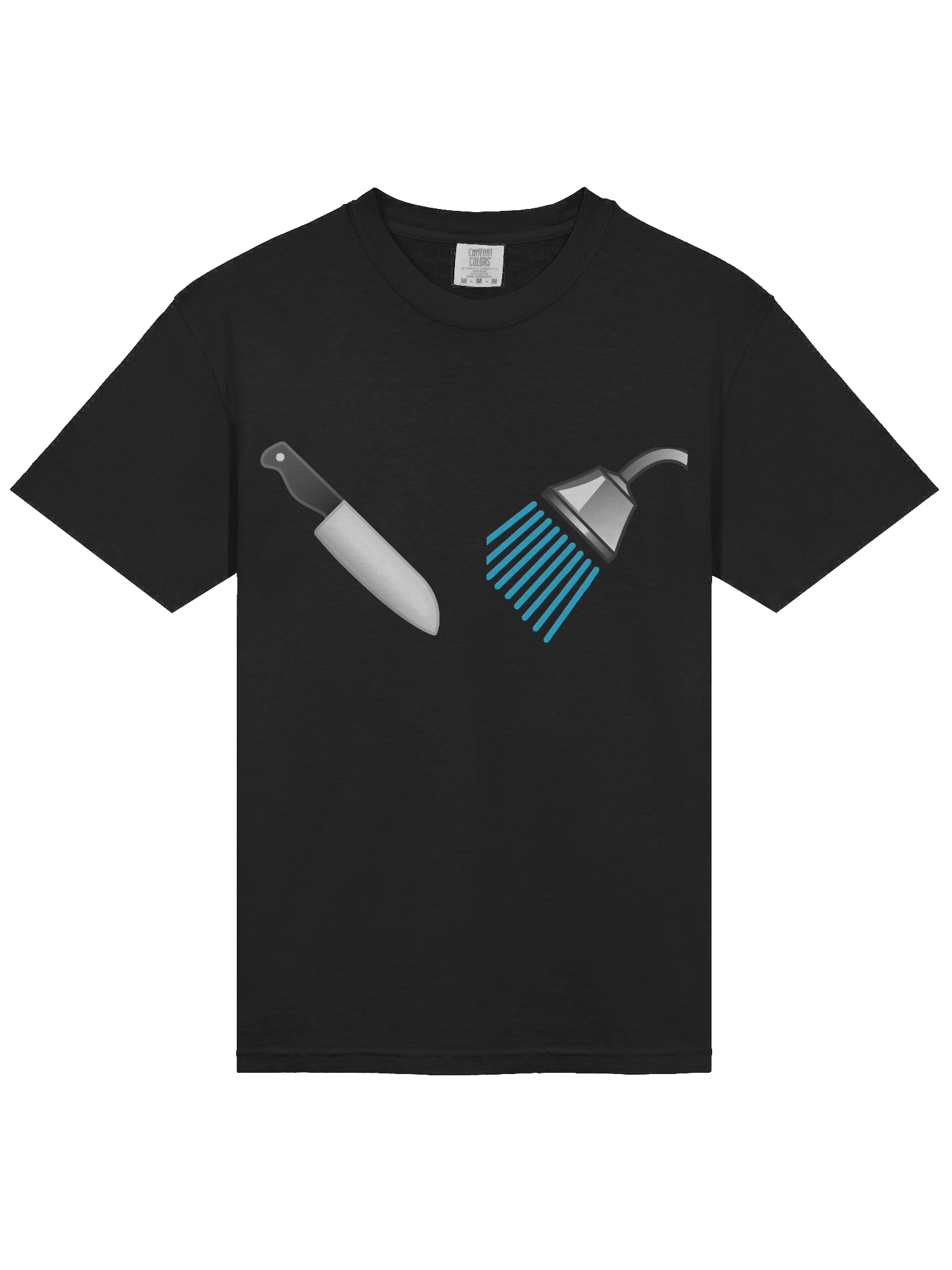 Scarymoji Stabby Shower Tee product image (3)