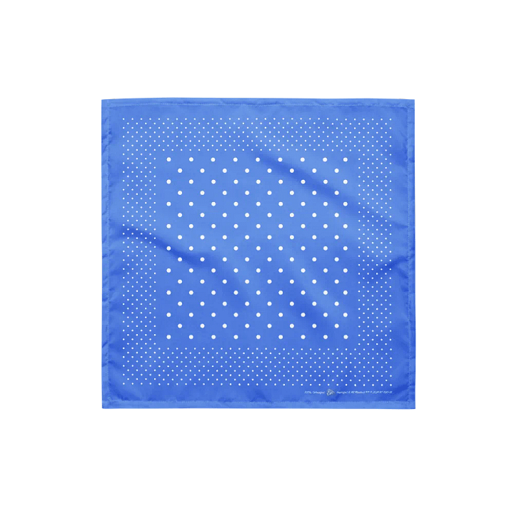 Cornflower Polka Dot Bandana product image (1)