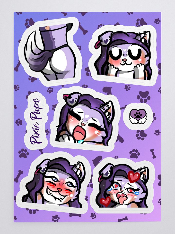 UwU Pixie Sticker Pack product image (1)