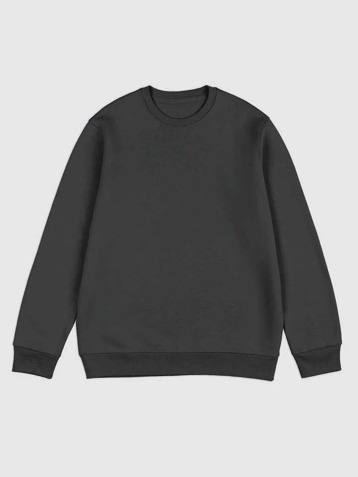 Unisex Eco Sweatshirt - Black HApex Gear Black Logo product image (1)