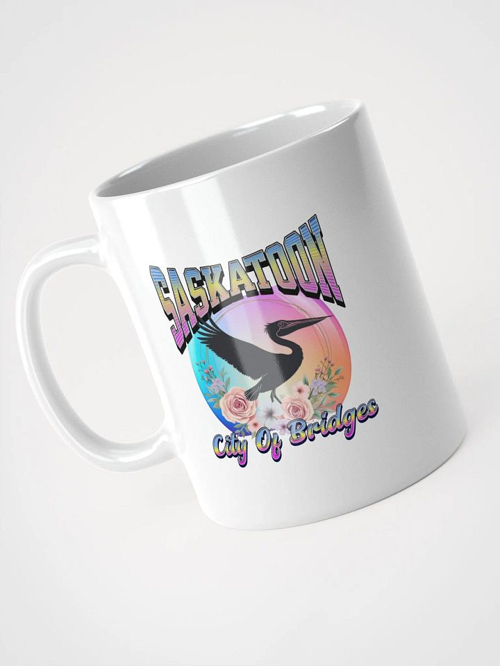 Saskatoon Pelican City of Bridges Mug product image (2)