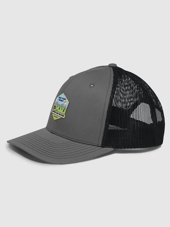 Chase Your Dream Campfires and Motors Trucker Hat product image (2)