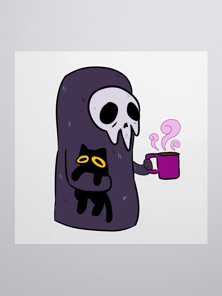 Tired Death Sticker product image (1)
