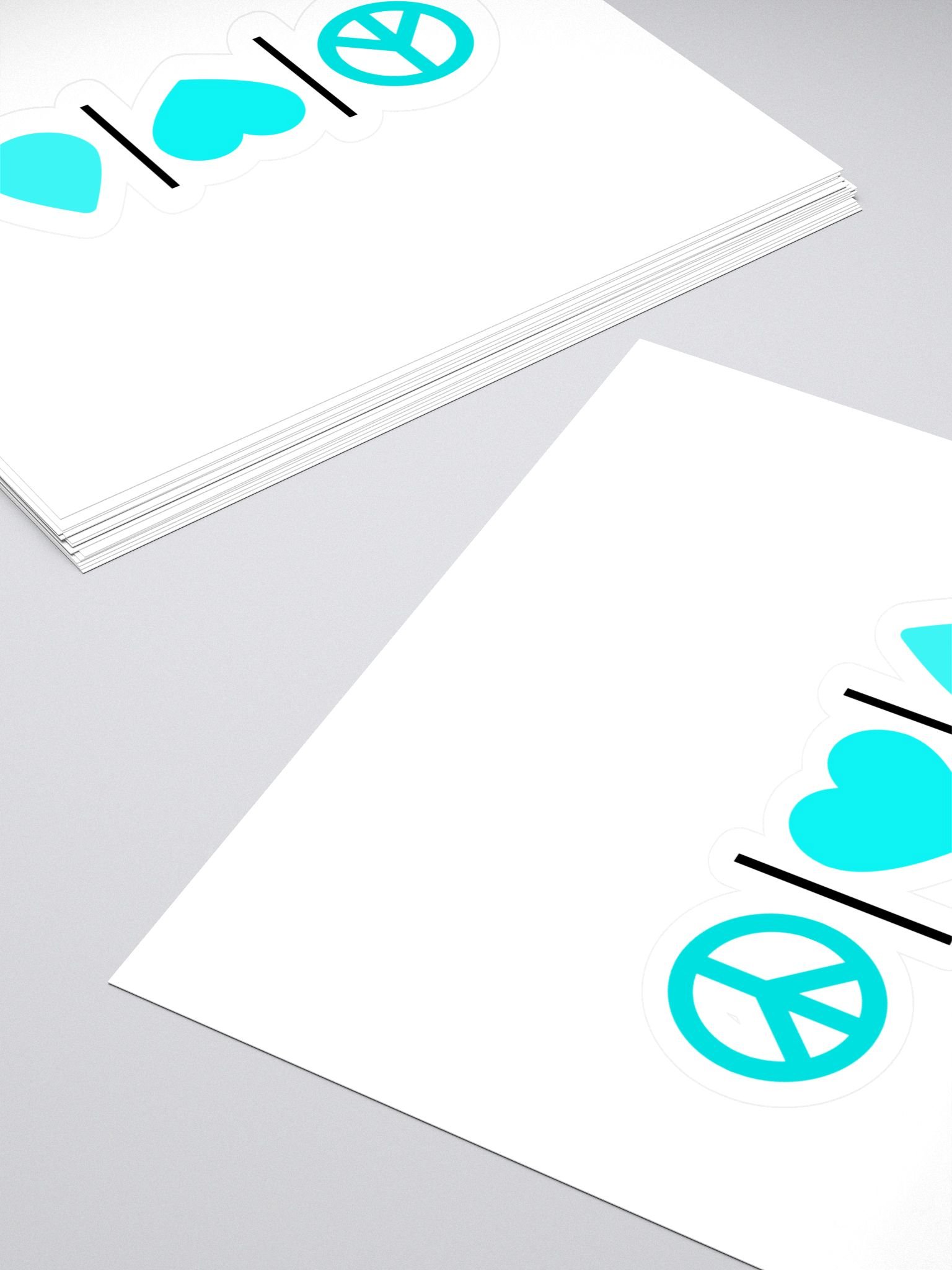 Peace, Love, and Hydration Sticker Set product image (4)