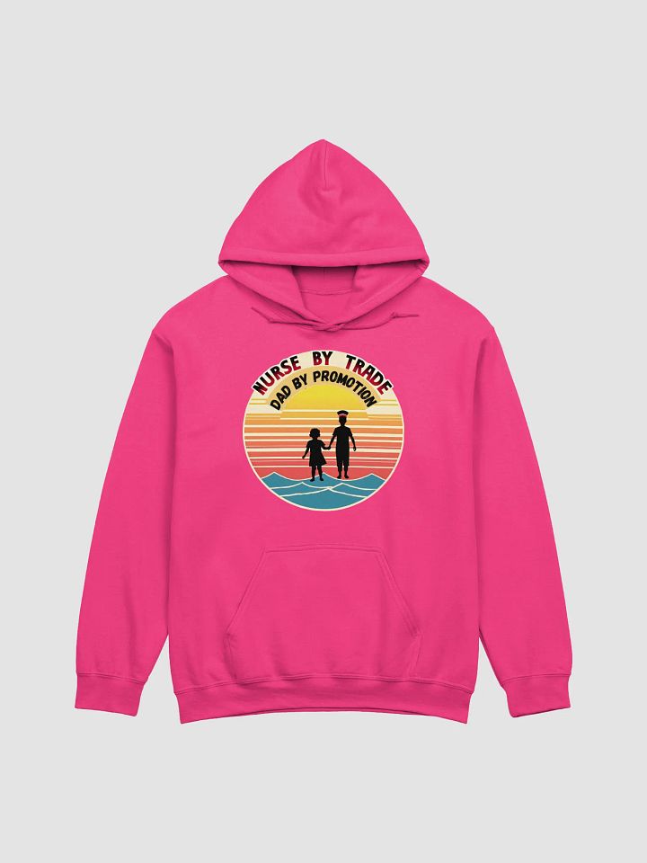 Sunset Silhouette Nurse Dad Hoodie product image (5)