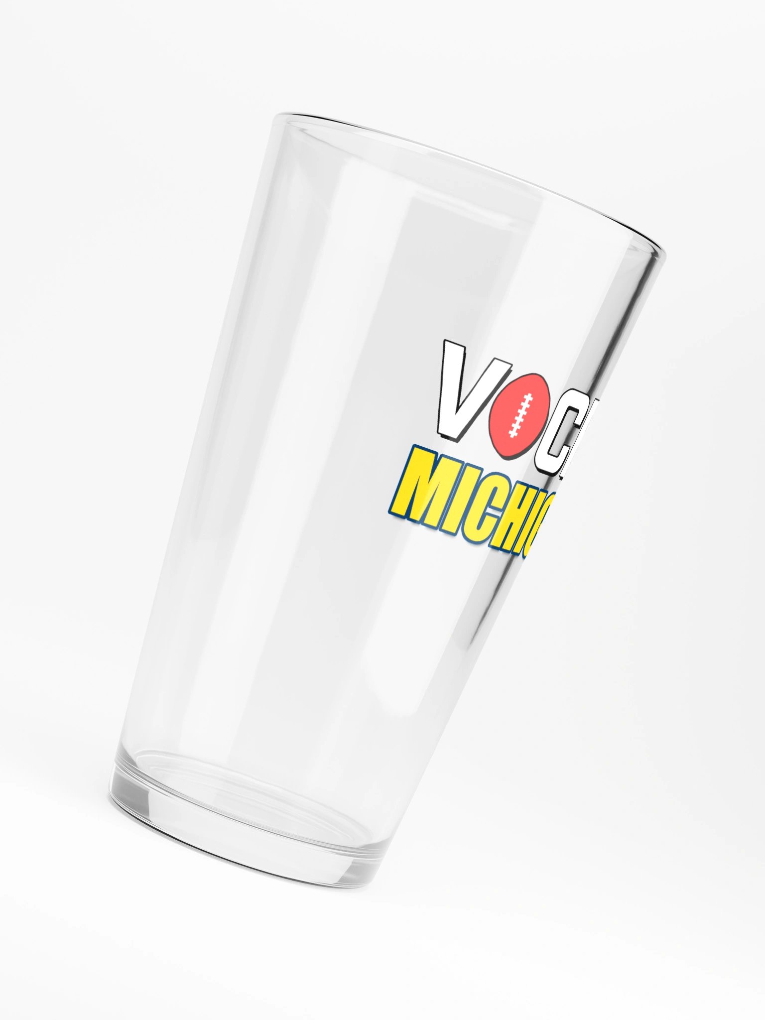 Michigan VOCFB Pint Glass product image (6)