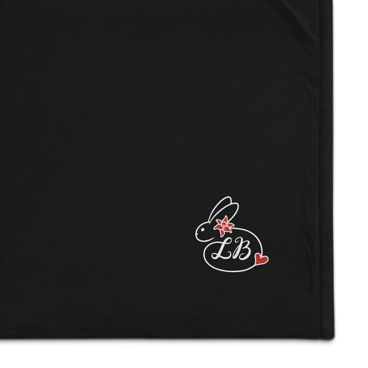Blossom Love Embroidered Sherpa Blanket product image (1)