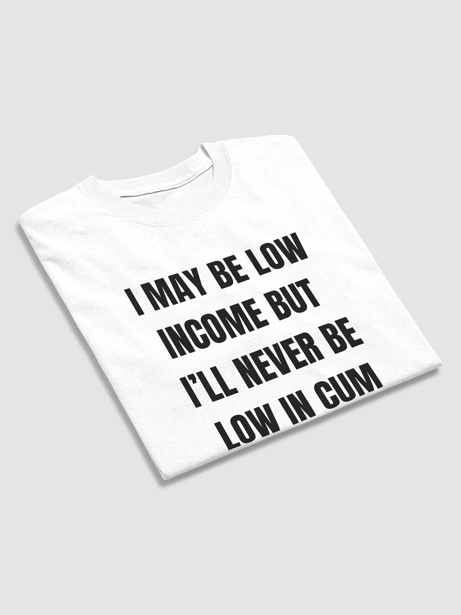 I May Be Low Income But I'll Never Be Low In Cum Shirt product image (26)