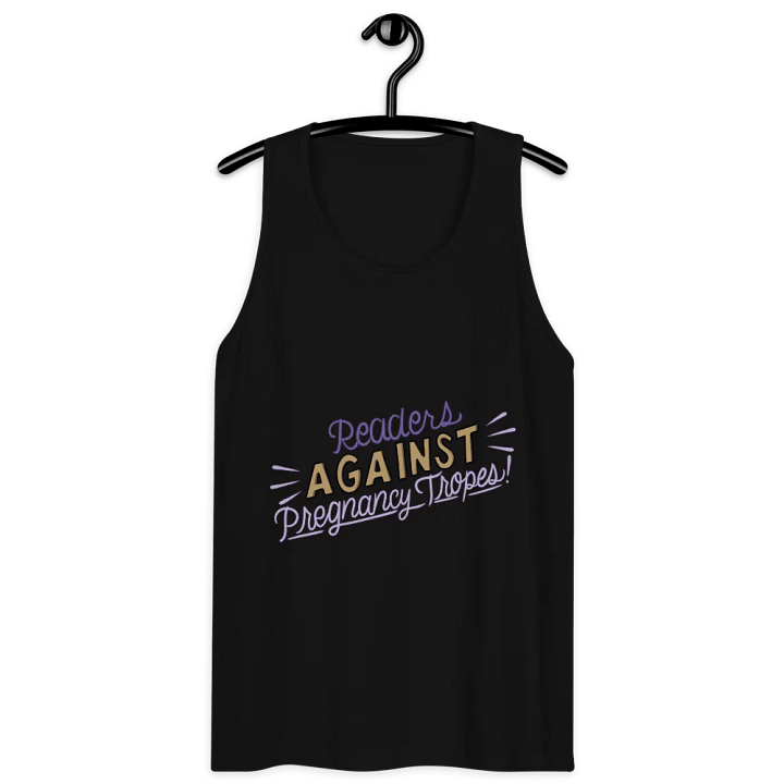 Readers Against Pregnancy Trope Tank Top product image (2)